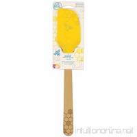 Talisman Designs 2900 Embossed and Laser Etched Bee Collection Silicone Spatula with Solid Beechwood Handle - B07DXG2JW3